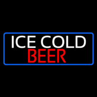 Ice Cold Beer Neonskylt