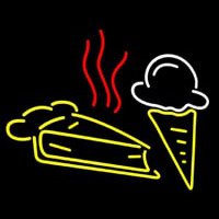 Ice Cream And Pie Neonskylt