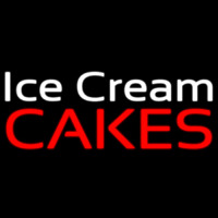 Ice Cream Cakes Neonskylt