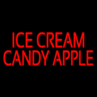 Ice Cream Candy Apple Neonskylt