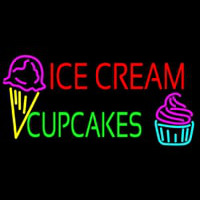 Ice Cream Cupcakes Neonskylt