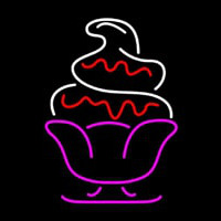 Ice Cream Logo Neonskylt