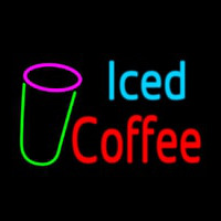 Iced Coffee Neonskylt