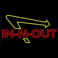 In N Out Burger Neonskylt