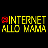 Internet Allo Mama Neonskylt