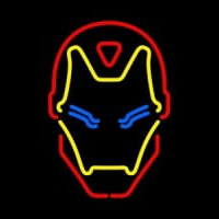 Iron Man Neonskylt