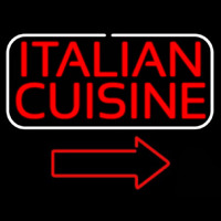Italian Cuisine Neonskylt