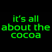 Its All About The Cocoa Neonskylt