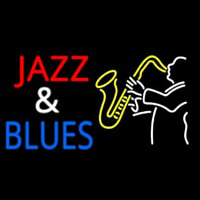 Jazz And Blues Neonskylt