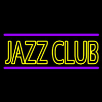 Jazz Club Purple Line Neonskylt