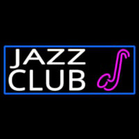 Jazz Club With Sa ophone Neonskylt