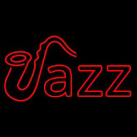 Jazz Red 2 Neonskylt