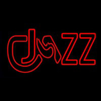 Jazz Red Colored Neonskylt