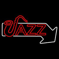 Jazz Red Neonskylt