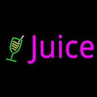 Juice Logo Neonskylt