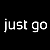 Just Go Neonskylt