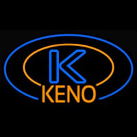 K Keno 2 Neonskylt