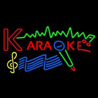 Karaoke Music Note 1 Neonskylt