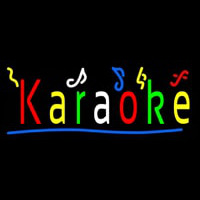 Karaoke Neonskylt