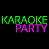 Karaoke Party Neonskylt