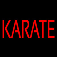 Karate Neonskylt