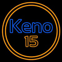 Keno 15 4 Neonskylt