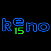 Keno 15 Neonskylt