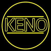Keno Border Neonskylt