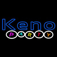 Keno Party 1 Neonskylt