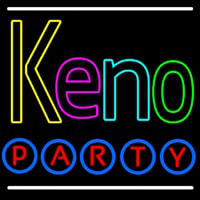 Keno Party 2 Neonskylt