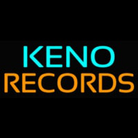 Keno Records 21 4 Neonskylt