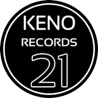 Keno Records 21 Neonskylt
