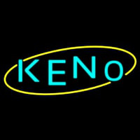 Keno With Oval 1 Neonskylt
