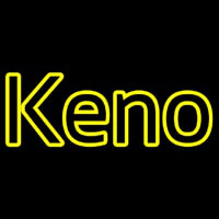 Keno With Oval Border 1 Neonskylt