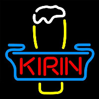 Kirin Glass Beer Sign Neonskylt