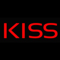 Kiss Neonskylt