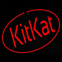 Kitkat Neonskylt