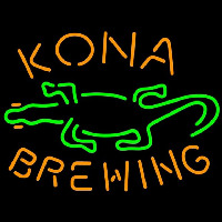 Kona Brewing Co GECKO Neonskylt