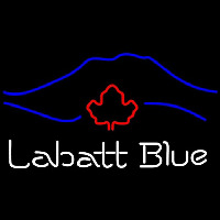 Labatt Blue Mountain Beer Sign Neonskylt