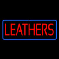 Leathers Neonskylt