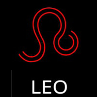 Leo Icon Neonskylt