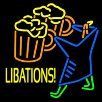 Libations Neonskylt