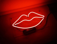 Lips Neonskylt