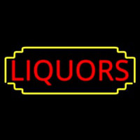 Liquors Neonskylt