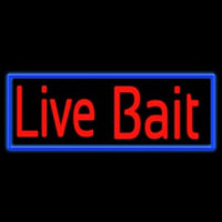 Live Bait Neonskylt