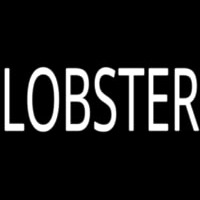 Lobster Block Neonskylt