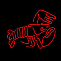 Lobster Logo Red 1 Neonskylt