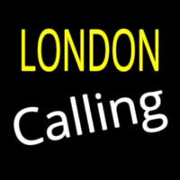 London Calling Neonskylt
