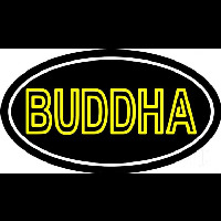 Lord Buddha With Border Neonskylt