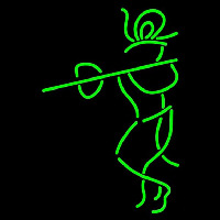 Lord Krishna Neonskylt